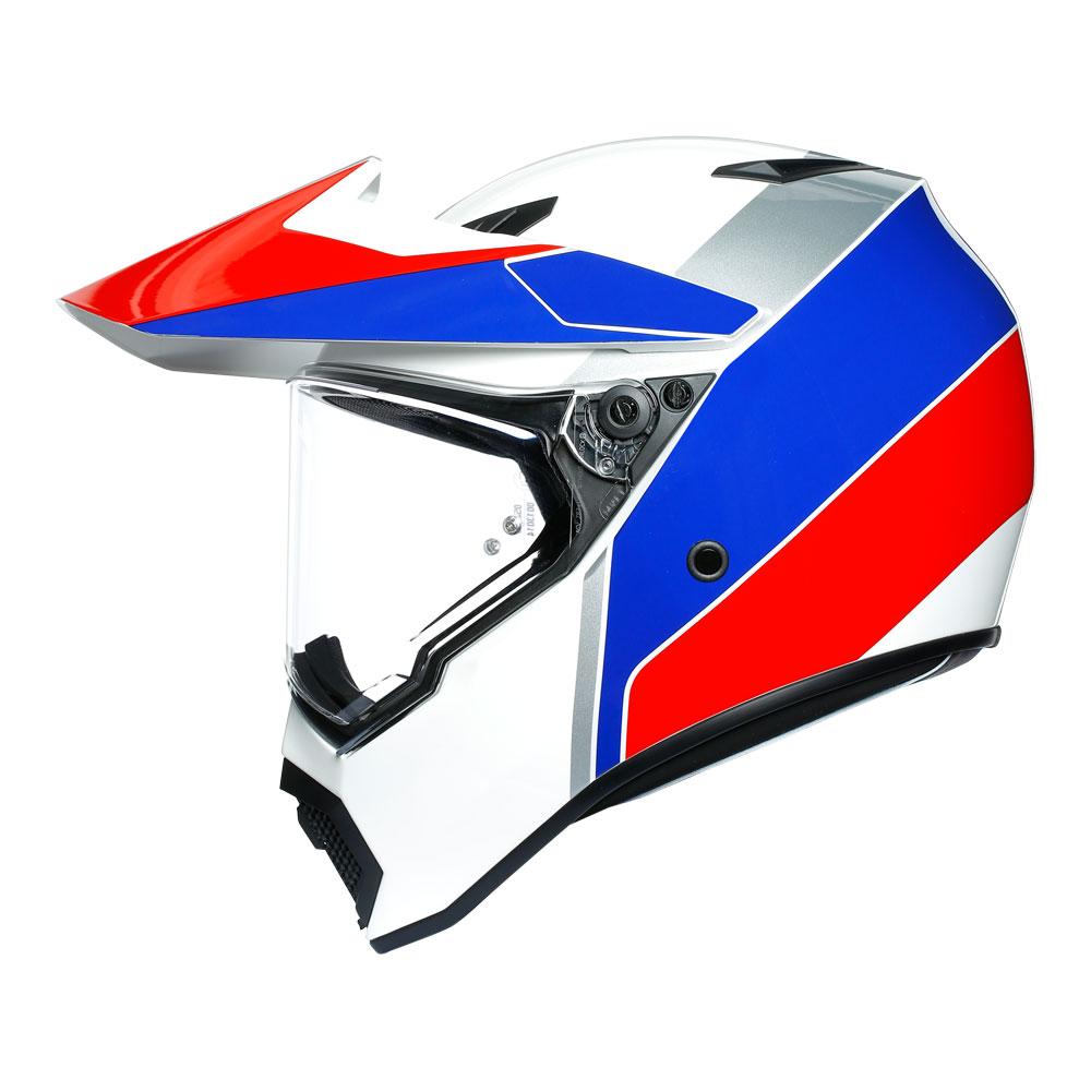 AGV AX9 - ATLANTE WHITE/BLUE/RED