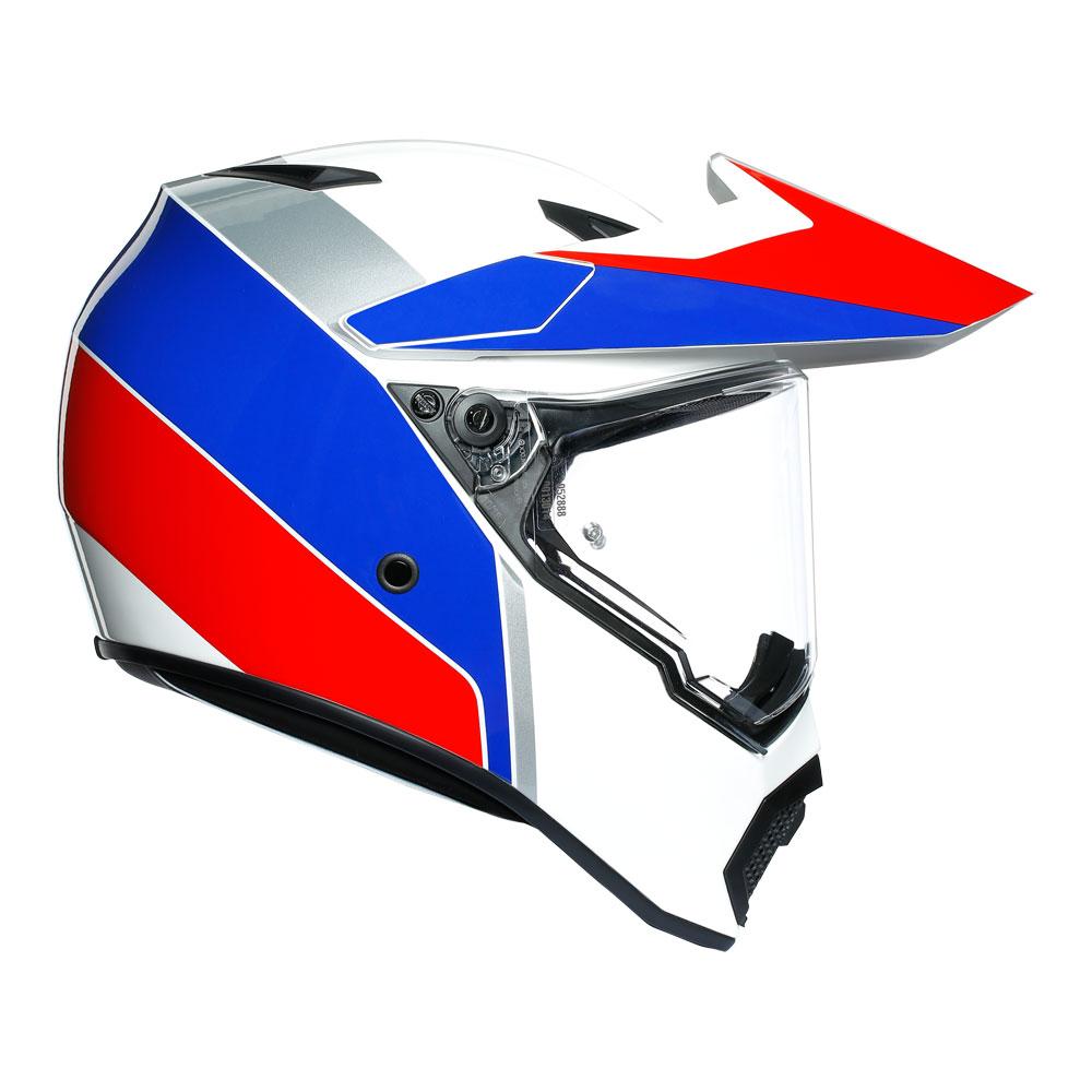 AGV AX9 - ATLANTE WHITE/BLUE/RED