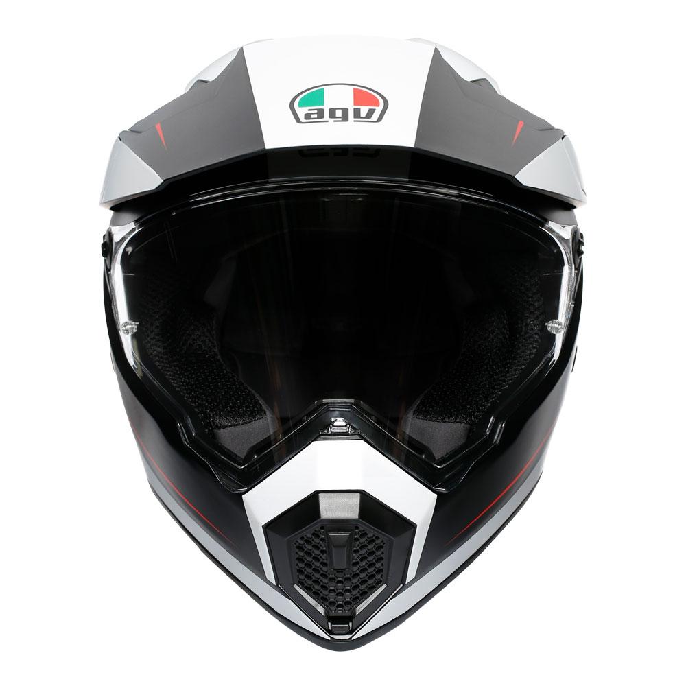 AGV AX9 - PACIFIC ROAD MATT BLACK/WHITE/RED