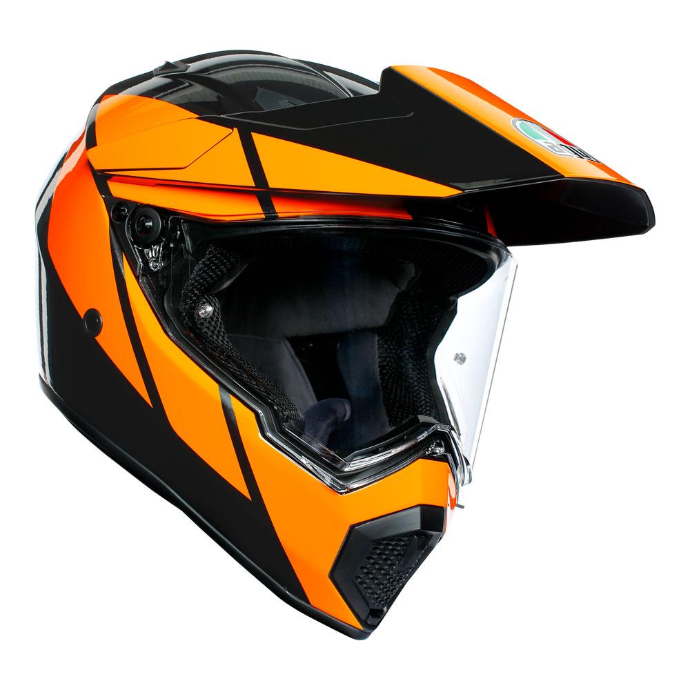 AGV AX9 - TRAIL GUNMETAL/ORANGE