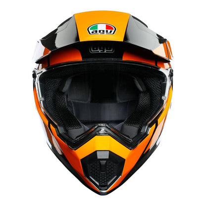 AGV AX9 - TRAIL GUNMETAL/ORANGE