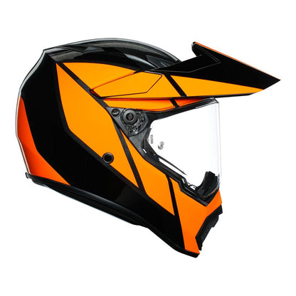 AGV AX9 - TRAIL GUNMETAL/ORANGE