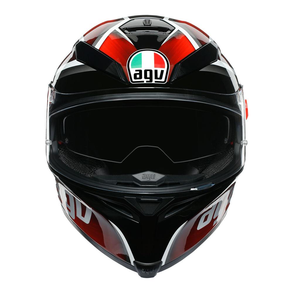 AGV K5 S - TEMPEST BLACK/RED