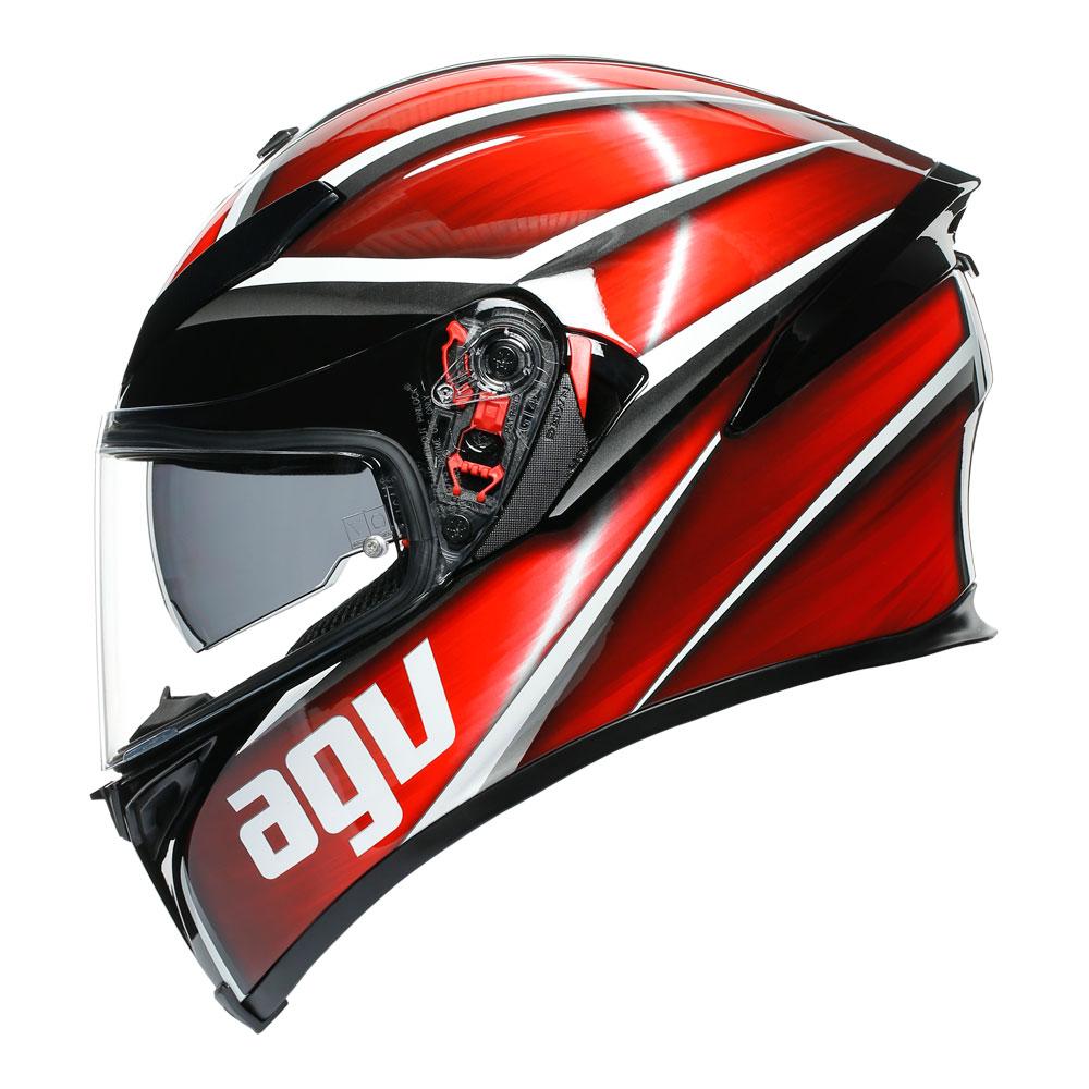 AGV K5 S - TEMPEST BLACK/RED