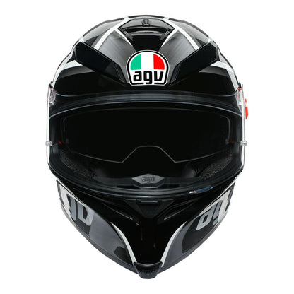 AGV K5 S - TEMPEST BLACK/SILVER