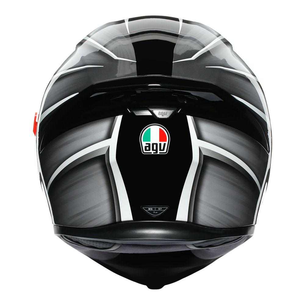 AGV K5 S - TEMPEST BLACK/SILVER