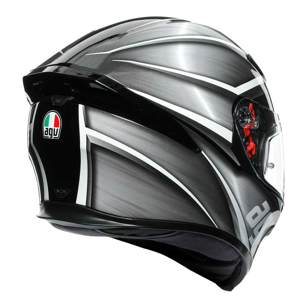 AGV K5 S - TEMPEST BLACK/SILVER