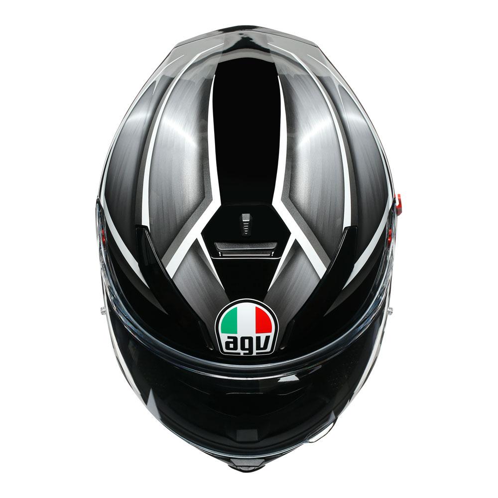 AGV K5 S - TEMPEST BLACK/SILVER