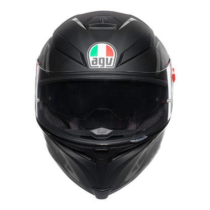 AGV K5 S - TORNADO MATT BLACK/SILVER