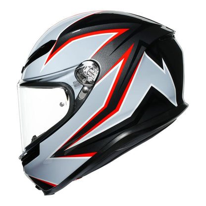 AGV K6 - FLASH MATT BLACK/GREY/RED