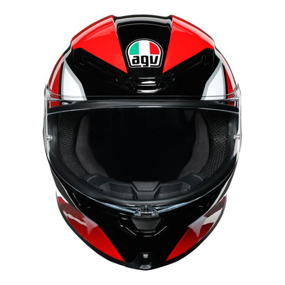 AGV K6 - HYPHEN BLACK/RED/WHITE