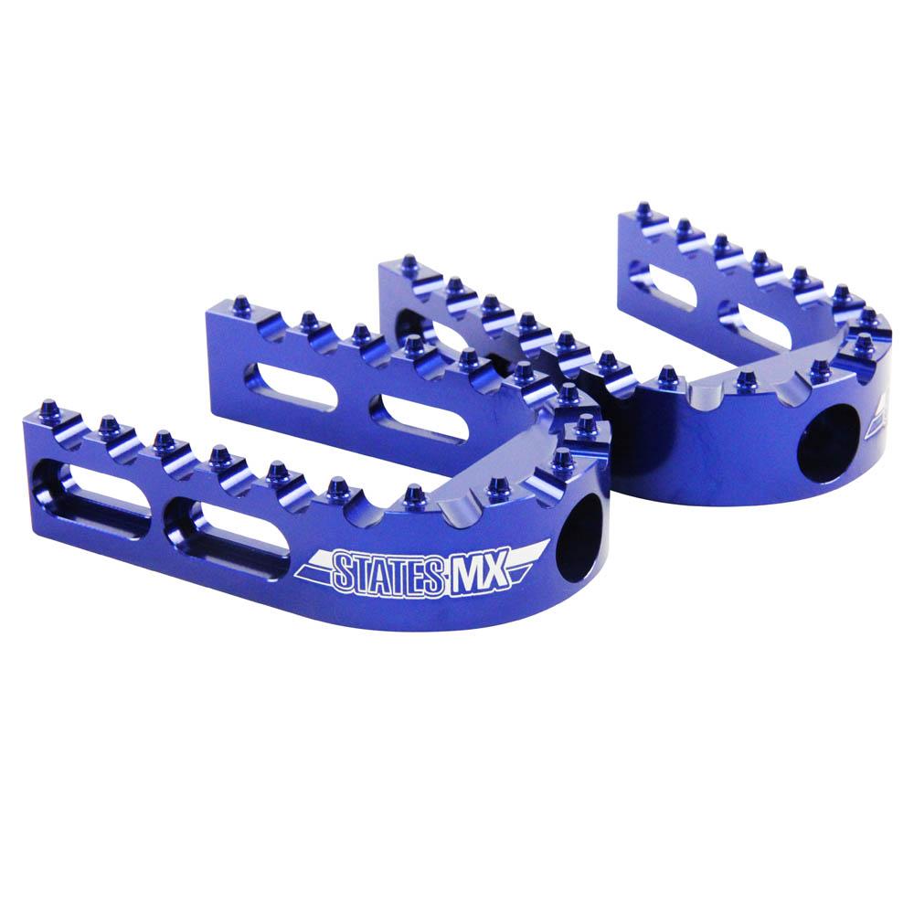 FOOTPEG REPLACEMENT OUTER ADJ BLUE