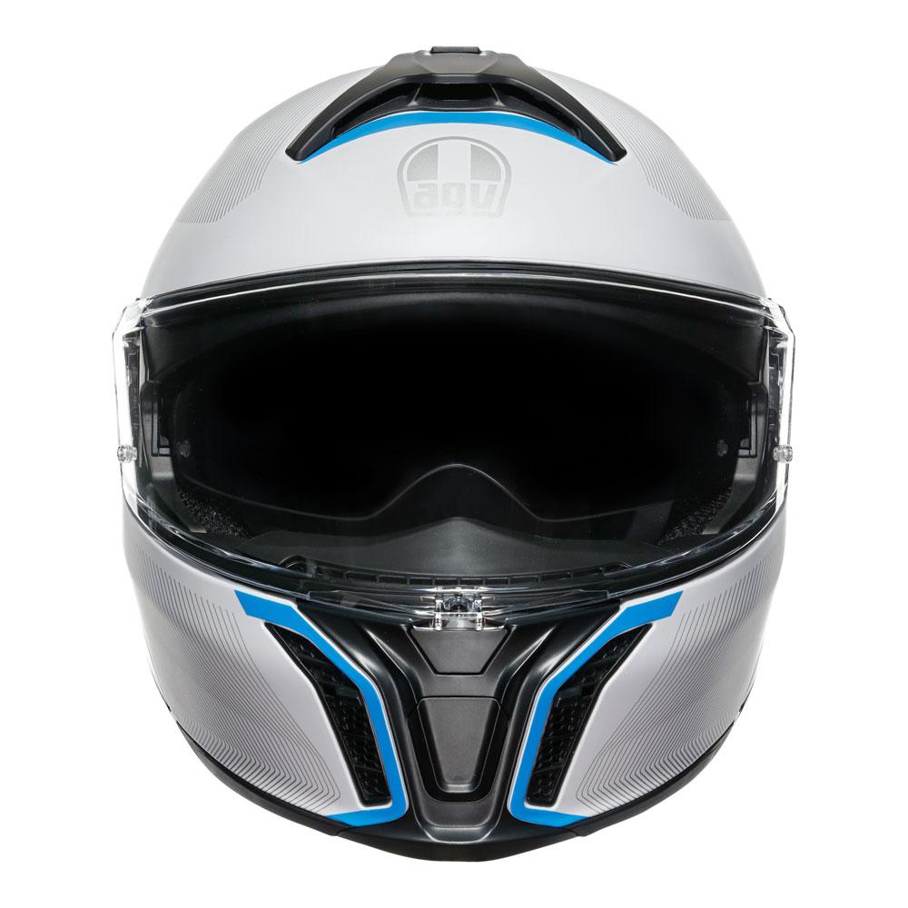 AGV TOURMODULAR FREQUENCY LIGHT GREY/BLUE