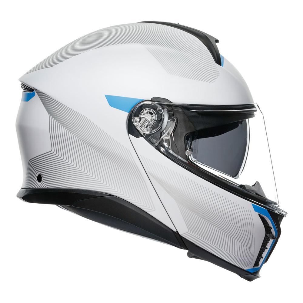 AGV TOURMODULAR FREQUENCY LIGHT GREY/BLUE