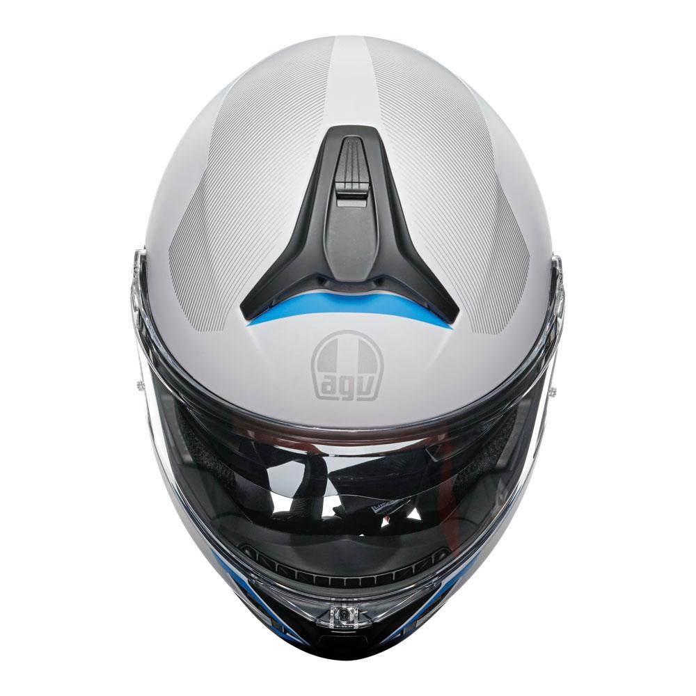 AGV TOURMODULAR FREQUENCY LIGHT GREY/BLUE