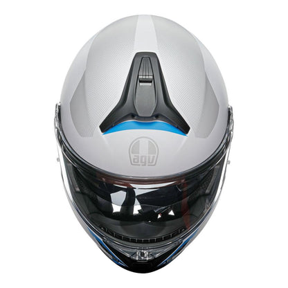 AGV TOURMODULAR FREQUENCY LIGHT GREY/BLUE