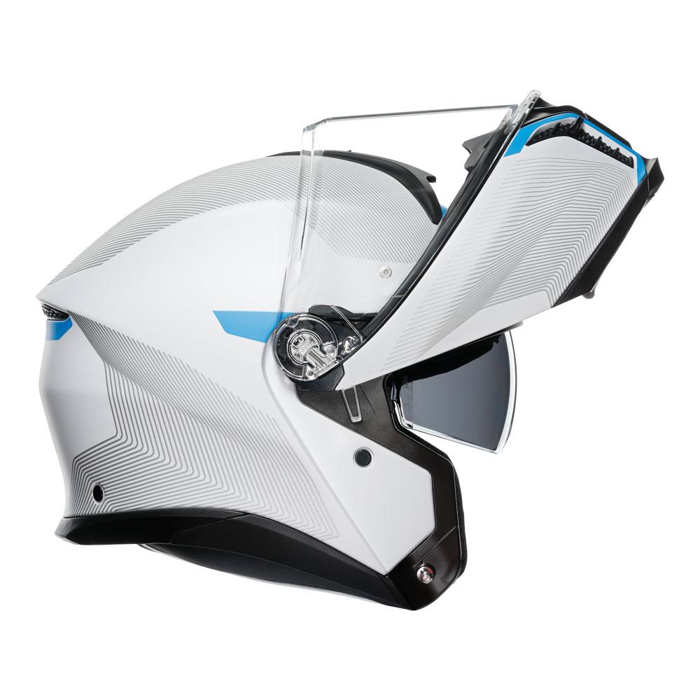 AGV TOURMODULAR FREQUENCY LIGHT GREY/BLUE