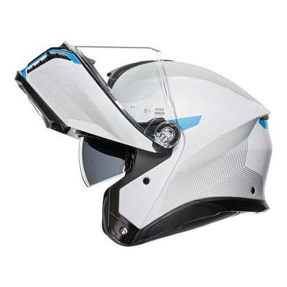 AGV TOURMODULAR FREQUENCY LIGHT GREY/BLUE