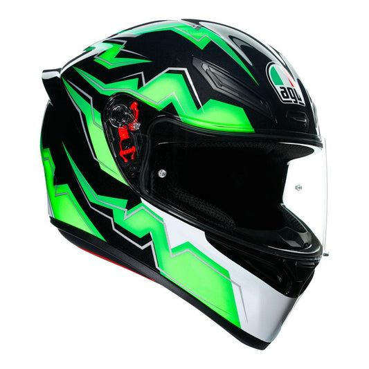 AGV K1 KRIPTON BLACK/GREEN