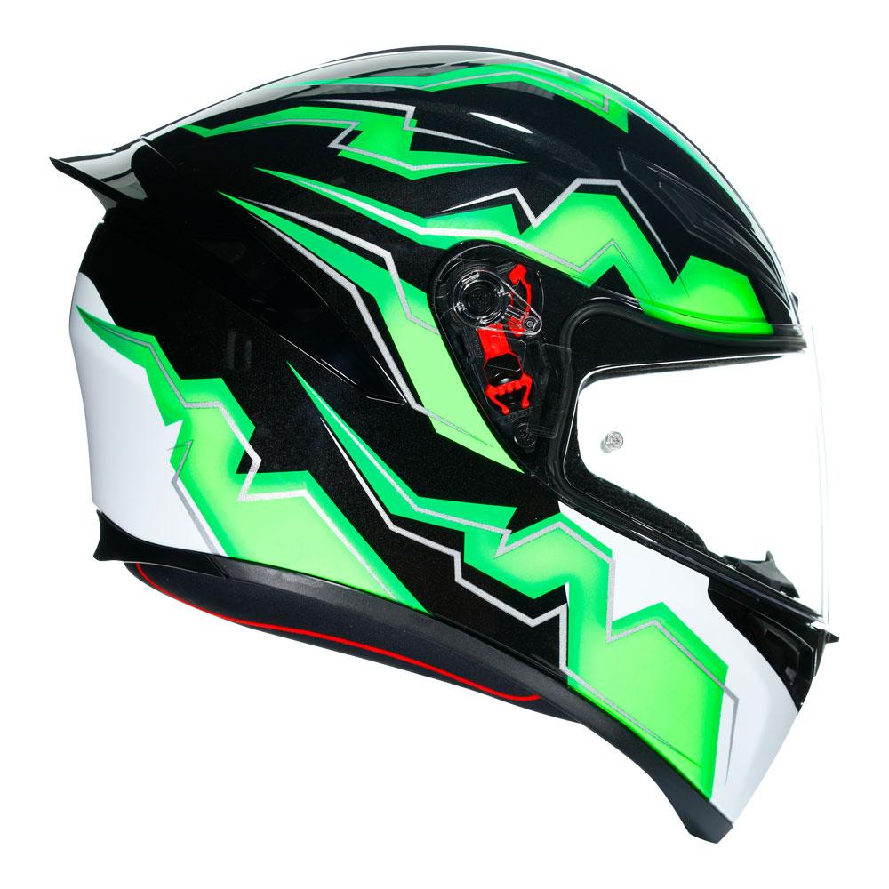 AGV K1 KRIPTON BLACK/GREEN