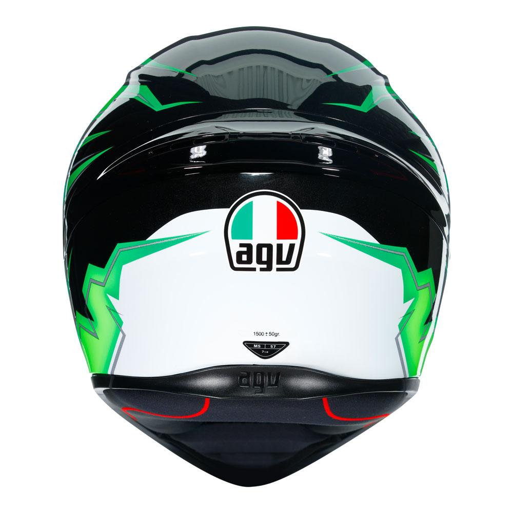 AGV K1 KRIPTON BLACK/GREEN