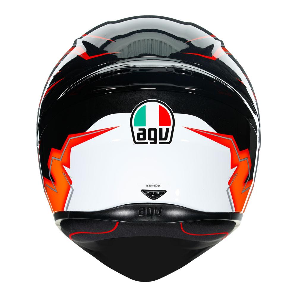 AGV K1 KRIPTON BLACK/ORANGE