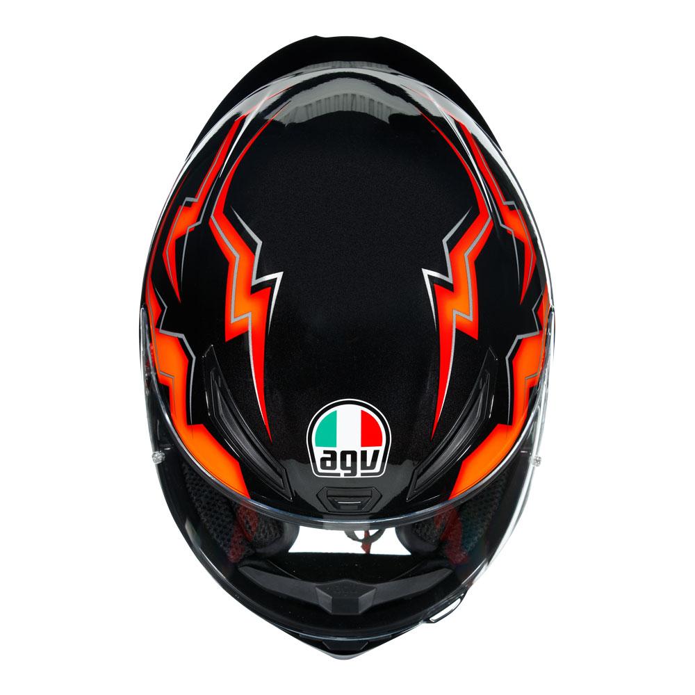 AGV K1 KRIPTON BLACK/ORANGE