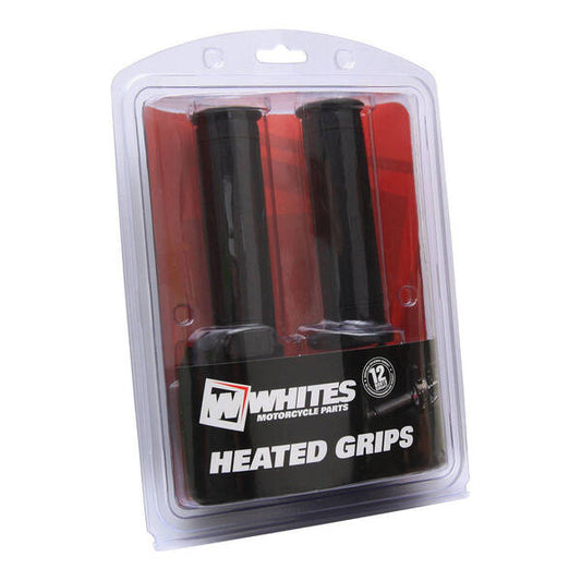 Whites Heated Grips - HD 130mm 1" - Black